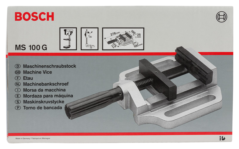 Maschinenschraubstock MS 100 G, 135 mm, 100 mm, 100 mm Produktbild img2 L