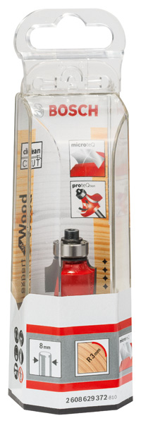 Abrundfräser Expert for Wood, 8&nbsp;mm, D 18,7&nbsp;mm, R1 3&nbsp;mm, L 12,7&nbsp;mm, G 55&nbsp;mm Produktbild img2 L