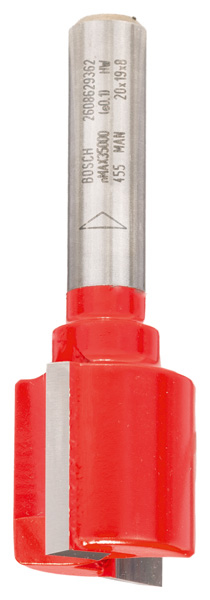 Nutfräser Expert for Wood, Carbide, 8&nbsp;mm, D1 20&nbsp;mm, L 19&nbsp;mm, G 56&nbsp;mm Produktbild img1 L