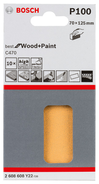 Schleifblatt C470, 10er-Pack Produktbild img2 L