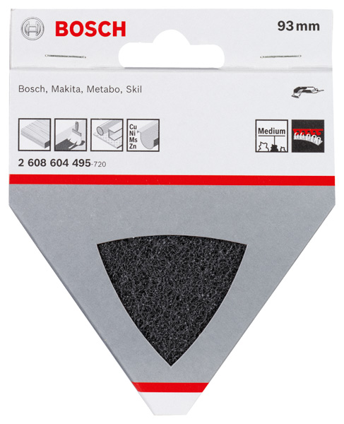 Vlies für Dreieckschleifer, 93 mm, 280, mittel Produktbild img2 L
