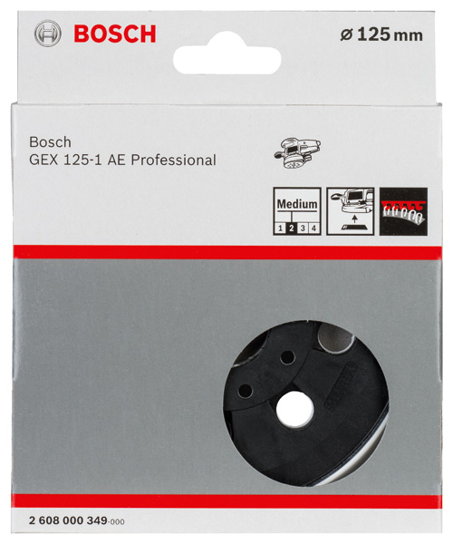 PRO Schleifteller, mittel, 125&nbsp;mm Produktbild img2 L