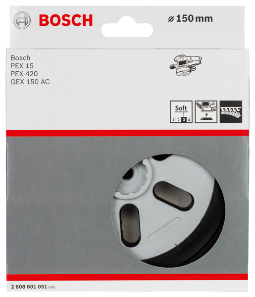 PRO Schleifteller, weich, 150&nbsp;mm Produktbild img2 L