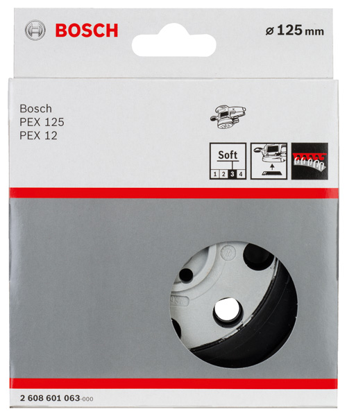Schleifteller, weich, 125&nbsp;mm Produktbild img2 L