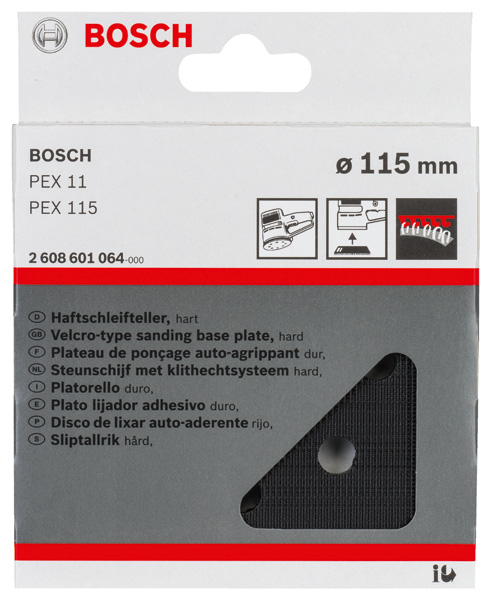 Schleifteller, hart, 115&nbsp;mm Produktbild img2 L
