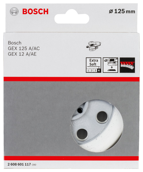 PRO Schleifteller, extra weich, 125&nbsp;mm Produktbild img2 L