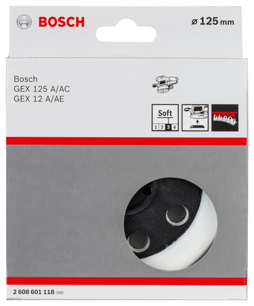 PRO Schleifteller, weich, 125&nbsp;mm Produktbild img2 L
