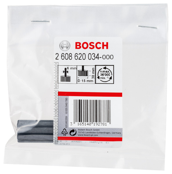 Aufnahmeschaft für Schleifhülsen, 15 mm, 30 mm, für Geradschleifer Produktbild img2 L