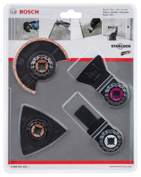 Starlock Fliesen-Set für Multifunktionswerkzeuge, 4-teilig Produktbild img2 L