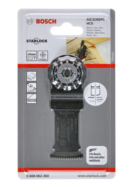 HCS Tauchsägeblatt AIZ 32 BSPC Hard Wood, 50 x 32 mm, 1er-Pack Produktbild img2 L