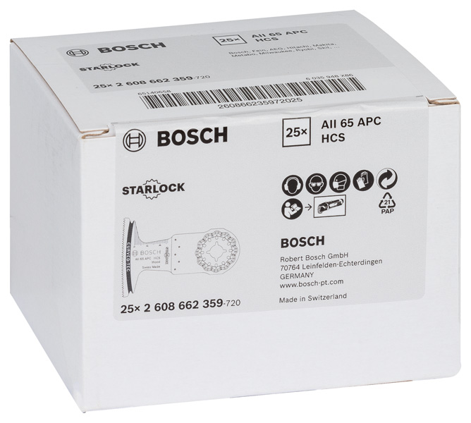 HCS Tauchsägeblatt AII 65 APC Wood, 40 x 65 mm Produktbild img2 L