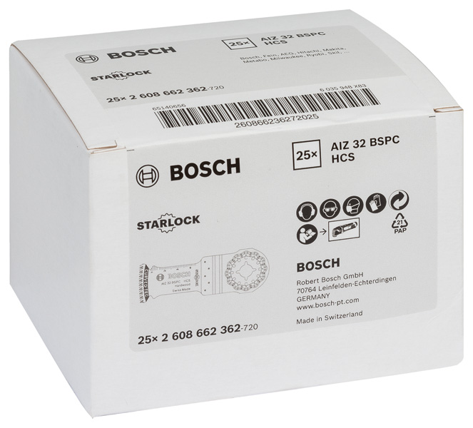 HCS Tauchsägeblatt AIZ 32 BSPC Hard Wood, 40 x 32 mm Produktbild img2 L