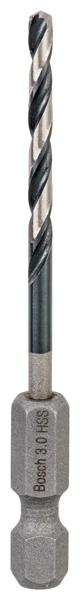 HSS Spiralbohrer mit Sechskantschaft 3,0 mm Produktbild img1 L