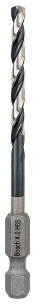 HSS Spiralbohrer mit Sechskantschaft 4,0 mm Produktbild img1 L
