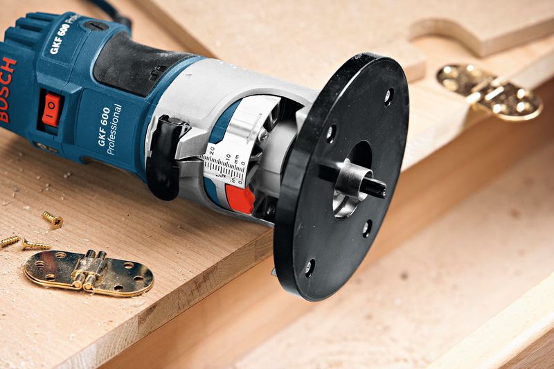 Kantenfräse GKF 600 im Handwerkerkoffer Produktbild img4 L