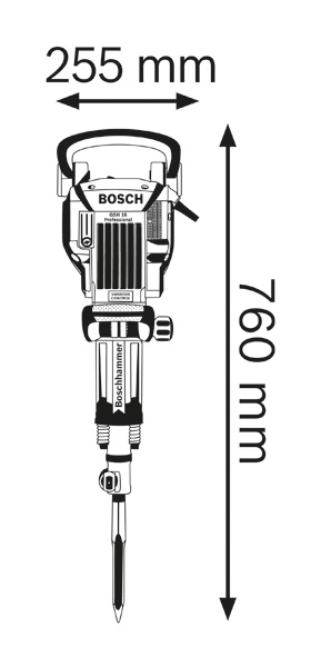 Abbruchhammer GSH 16-30 in Trolley Produktbild img3 L