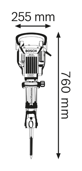 Abbruchhammer GSH 16-28 in Trolley Produktbild img3 L