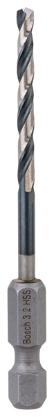 HSS Spiralbohrer mit Sechskantschaft 3,2 mm Produktbild img1 L