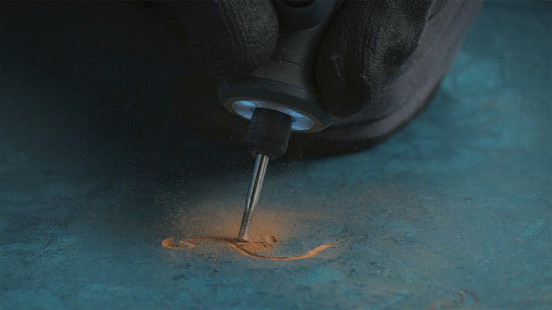 Diamantbestückter Fräser 2,4 mm, zylindrisch Produktbild img4 L