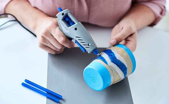 DREMEL® Heißklebepistole 910-3 Kompaktwerkzeug (165 °C) mit 3 Zubehöre Produktbild img6 L