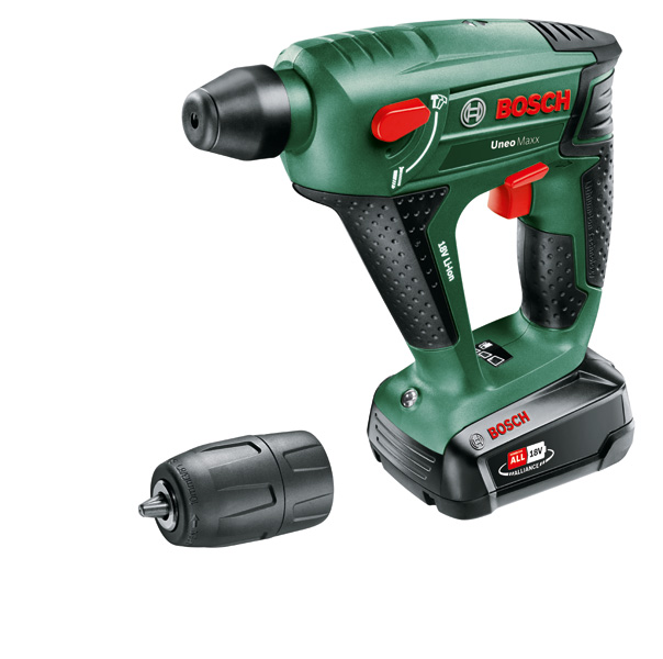 Akku-Bohrhammer UNEO Maxx, 1 x Akku PBA 18V 2.5Ah im Koffer Produktbild img2 L