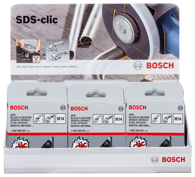 SDS clic-Schnellspannmutter, 13 mm Dicke, 15 Stück Produktbild img1 L