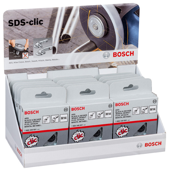 SDS clic-Schnellspannmutter, 13 mm Dicke, 15 Stück Produktbild img2 L
