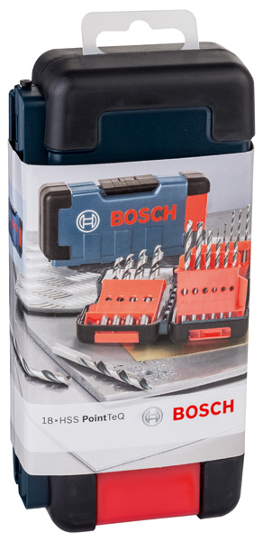 HSS-Spiralbohrer-Set, PointTeQ, 18-tlg., ToughBox, 1-10 mm Produktbild img2 L
