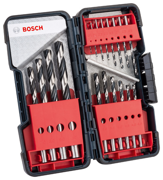 HSS-Spiralbohrer-Set, PointTeQ, 18-tlg., ToughBox, 1-10 mm Produktbild img1 L