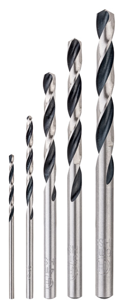 HSS-Spiralbohrer-Set PointTeQ, 5-tlg., 2-6 mm Produktbild img1 L