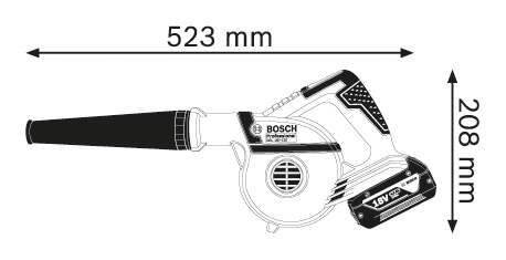 Akku-Gebläse GBL 18V-120 Produktbild img3 L