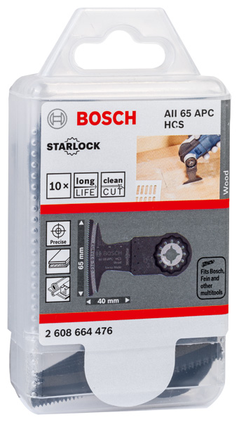HCS Tauchsägeblatt AII 65 APC Wood, 40 x 65 mm, 10er-Pack Produktbild img2 L