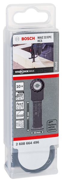 HCS Tauchsägeblatt MAIZ 32 EPC Wood, 80 x 32 mm, 10er-Pack Produktbild img2 L