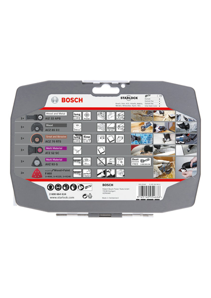 Starlock Set für Renovierungsarbeiten, Expert for Wood Schleifblatt Produktbild img3 L