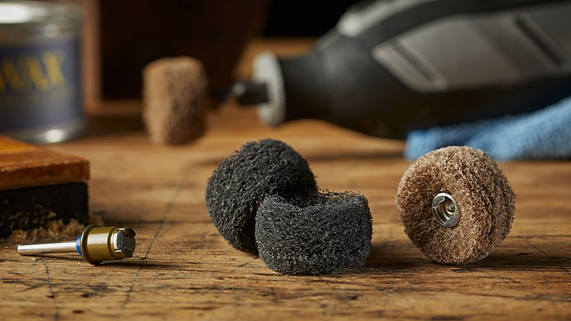 DREMEL® MAX EZ SpeedClic Feinschleifscheiben, Körnung 180 und 280 Produktbild img2 L
