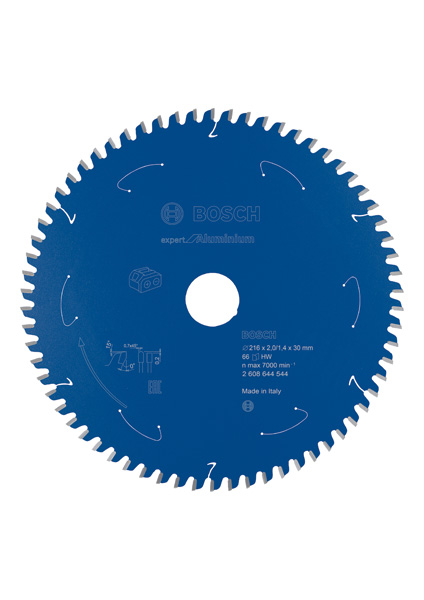 Kreissägeblatt für Akkusägen Expert for Aluminium, 216&nbsp;x&nbsp;2/1,4&nbsp;x&nbsp;30, 66&nbsp;Zähne Produktbild img1 L