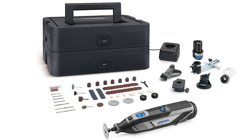 DREMEL® 8240, Kabelloses Multitool, 1 x 12-V-2-Ah-Akku), 65 Zubehöre Produktbild img1 L