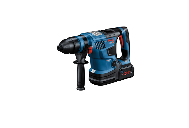 Akku-Bohrhammer BITURBO mit SDS plus GBH 18V-34 CF, 2 x Akku, Handwerkerkoffer Produktbild img2 L
