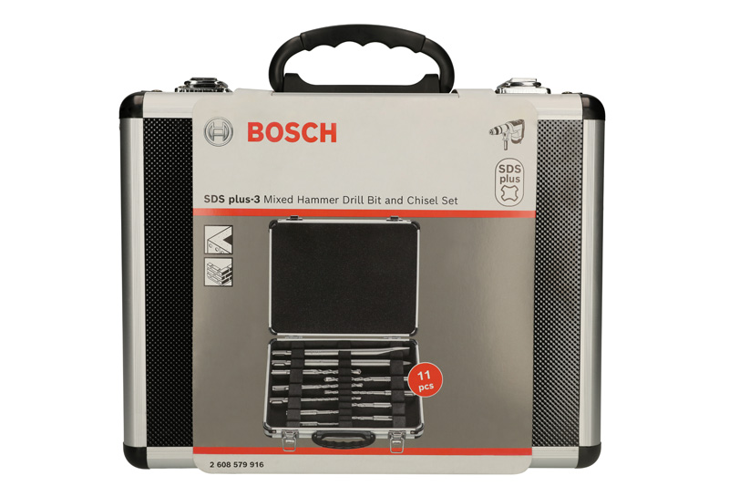 11-tlg. Meißel- und Hammerbohrer-Set SDS plus-3, 5-12&nbsp;mm Produktbild img2 L