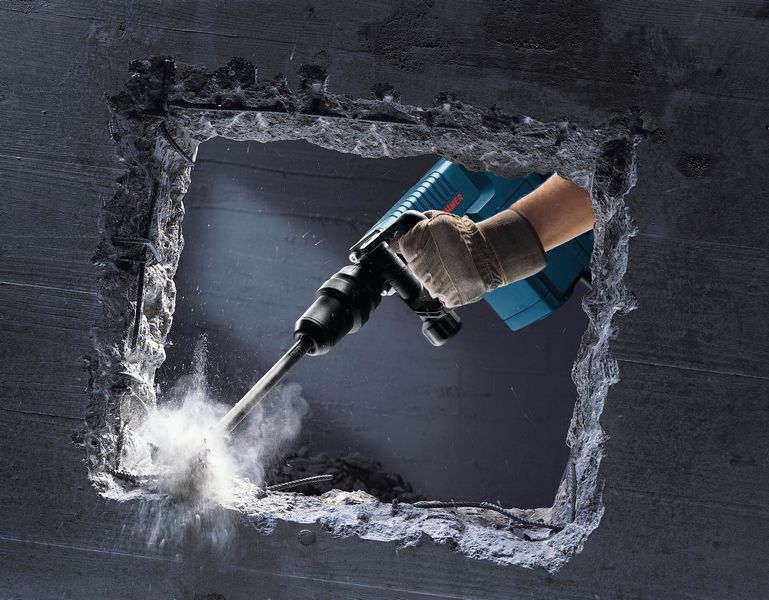 Schlaghammer mit SDS max GSH 11 E im Handwerkerkoffer Produktbild img4 L