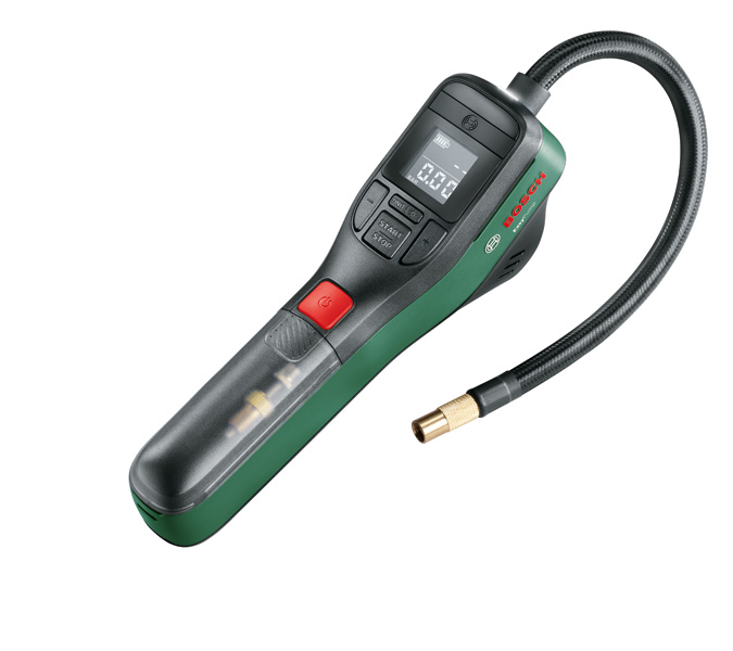 Akku-Druckluftpumpe EasyPump mit Luftpumpenadapter für Reifenventile Produktbild img2 L
