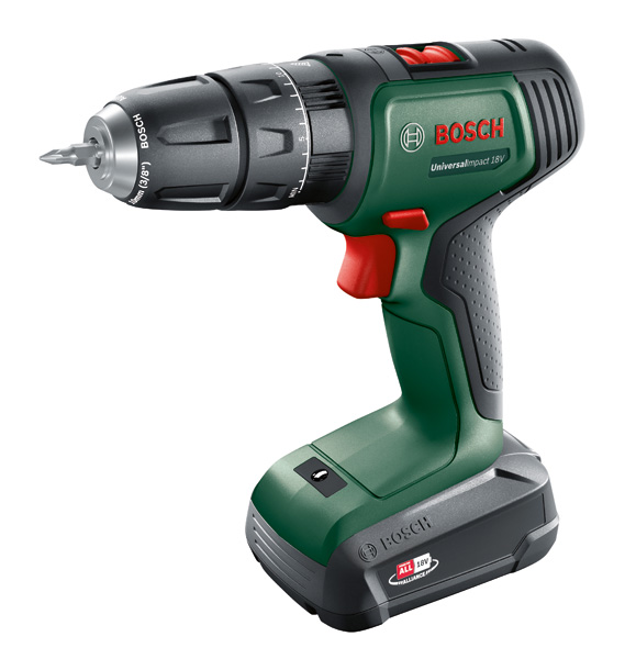 Akku-Bohrschrauber UniversalImpact 18V, 1 x Akku PBA 18V 1.5Ah, Tragekoffer Produktbild img2 L
