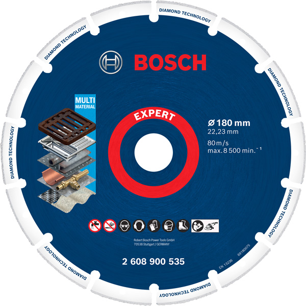 EXPERT Diamond Metal Wheel Trennscheibe, 180x22,23 mm Produktbild img1 L