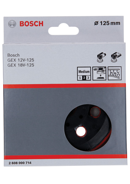 PRO Schleifteller, mittel, 125&nbsp;mm Produktbild img3 L