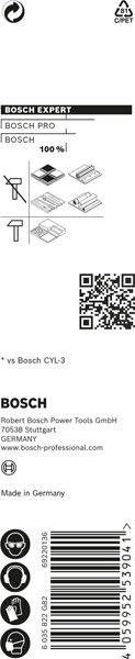 EXPERT CLY-9 Multi Construction Bohrer, 6x60x100 mm Produktbild img3 L
