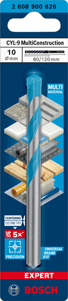 EXPERT CLY-9 Multi Construction Bohrer, 10x80x120 mm Produktbild img2 L