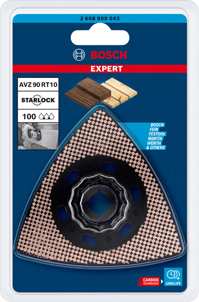 EXPERT AVZ 90 RT10 Schleifplatte für Multifunktionswerkzeuge, 90 mm Produktbild img3 L