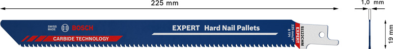 EXPERT S1122CHM Hard Nail Pallets Säbelsägeblatt, 10-tlg. Produktbild img4 L