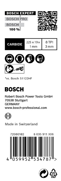 EXPERT S1122CHM Hard Nail Pallets Säbelsägeblatt, 10-tlg. Produktbild img3 L