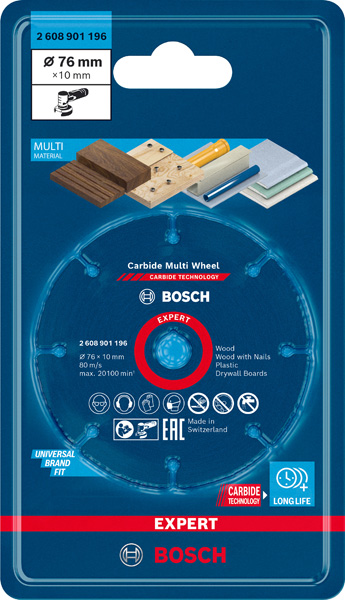 EXPERT&nbsp;Multi Material Carbide-Trennscheibe, 76&nbsp;x&nbsp;10&nbsp;mm Produktbild img2 L